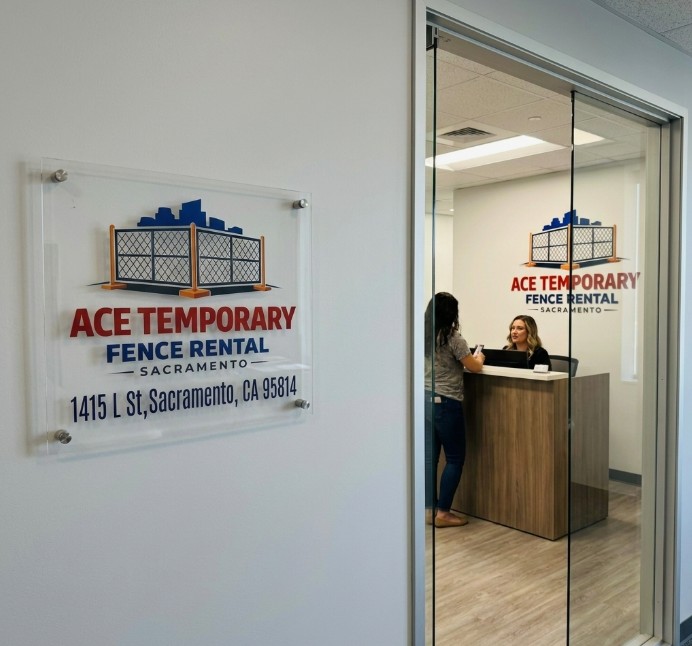 Ace Temporary Fence Rental Sacramento office